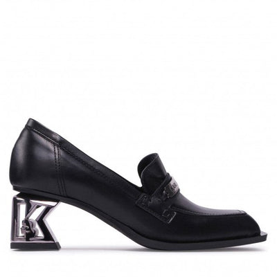 Karl Lagerfeld Heel Klh3 K-Blok Loafer Black