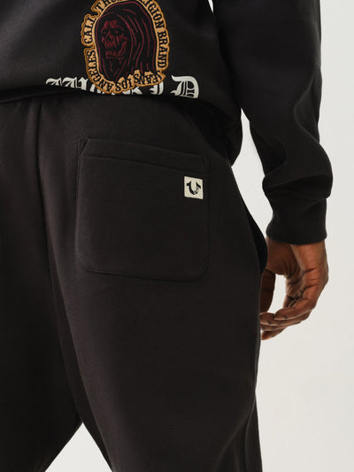 True Religion Patch Embro Jogger Jet Black