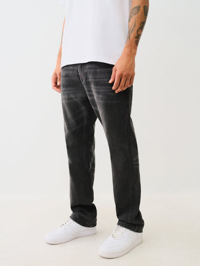 True Religion Studded Hs Ricky Sn Flp Printd Chantey Black Wash