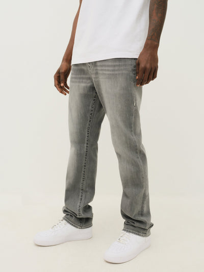 True Religion Ricky Sn Flap 34In Chalk Grey Wash