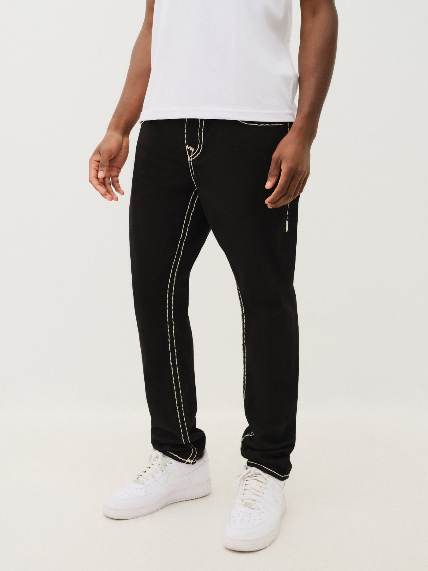 True Religion Rocco Super T No Flap 32 In 2Sb Black Rinse