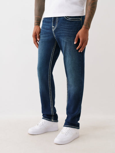 True Religion Rocco Super T Nf 32 Inseam Damon Dark Wash