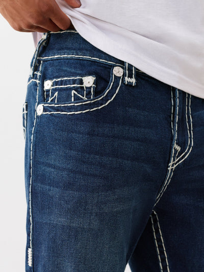 True Religion Rocco Super T Nf 32 Inseam Damon Dark Wash