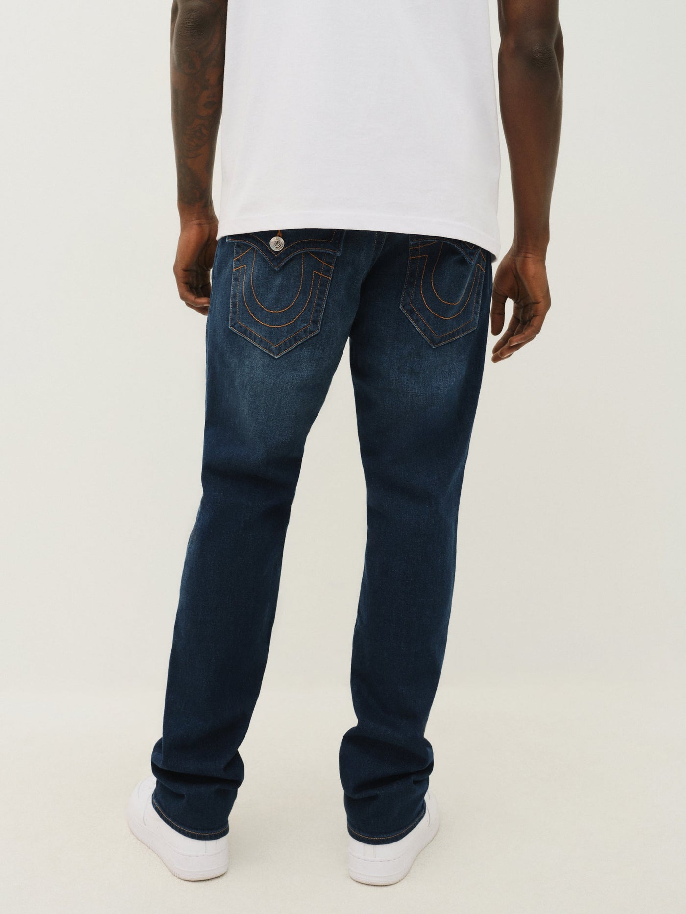 True Religion Ricky Sn Flap 34 In Damon Dark Wash