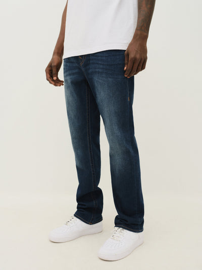 True Religion Ricky Sn Flap 34 In Damon Dark Wash