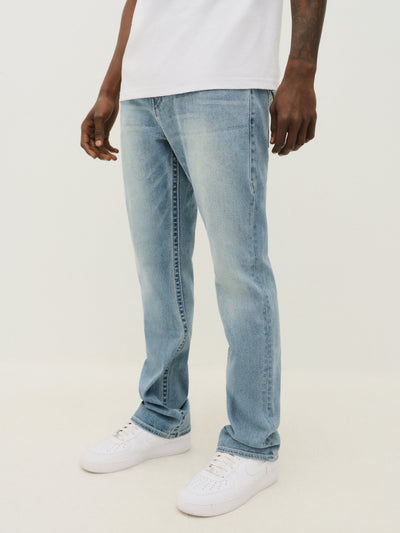 True Religion Ricky Sn Flap 34 In Brilliant Medium Wash