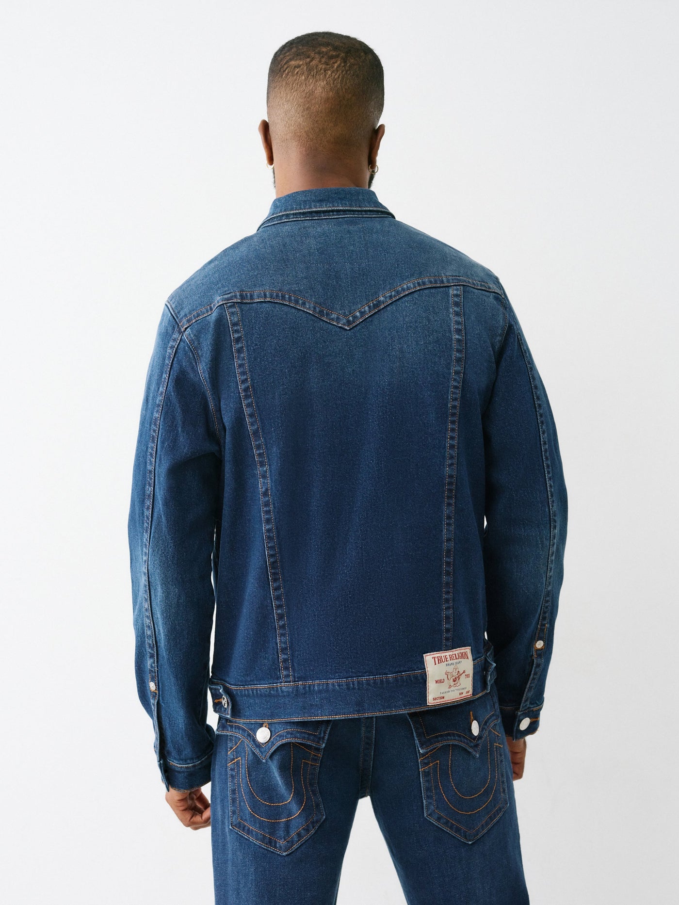 True Religion Jimmy Jacket Sn Damon Dark Wash