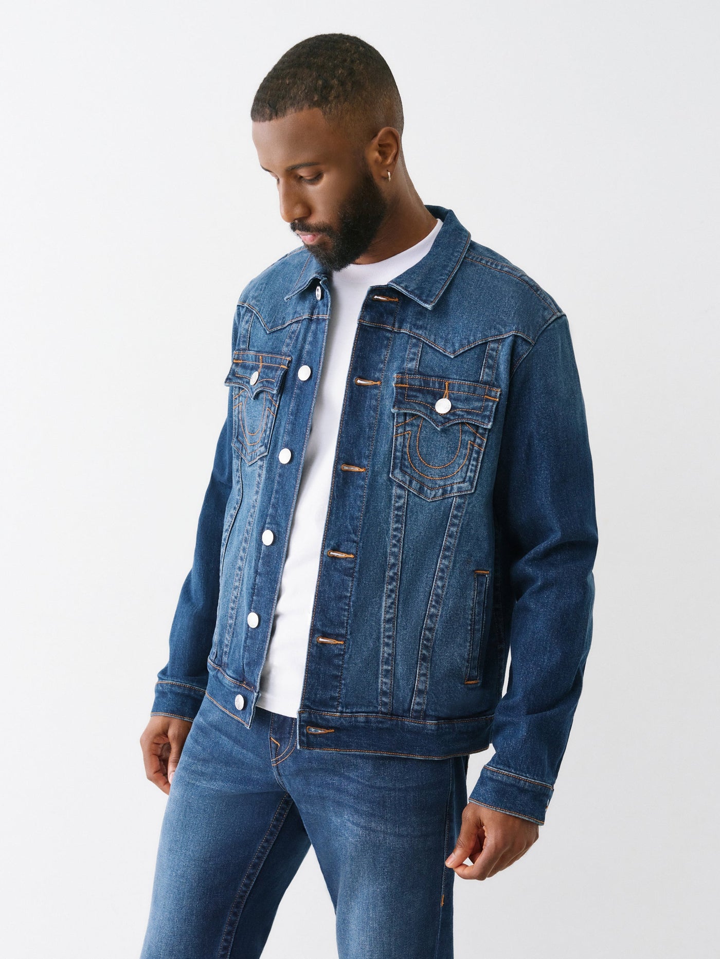 True Religion Jimmy Jacket Sn Damon Dark Wash