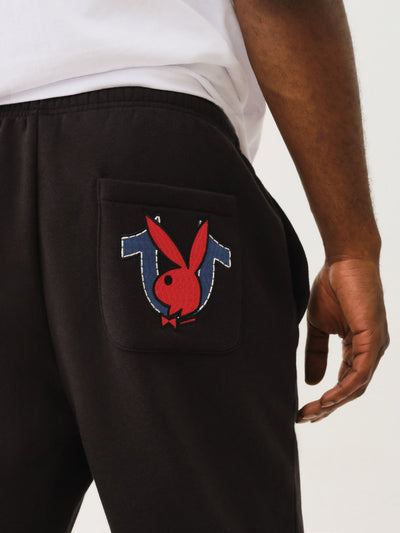 True Religion Pb X Tr Fleece Jogger Jet Black