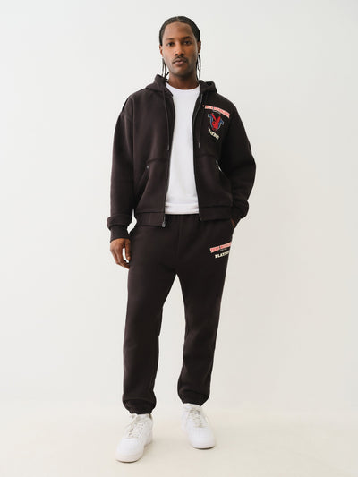 True Religion Pb X Tr Fleece Jogger Jet Black