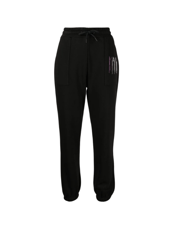 Karl Lagerfeld Track Pants Logo Black