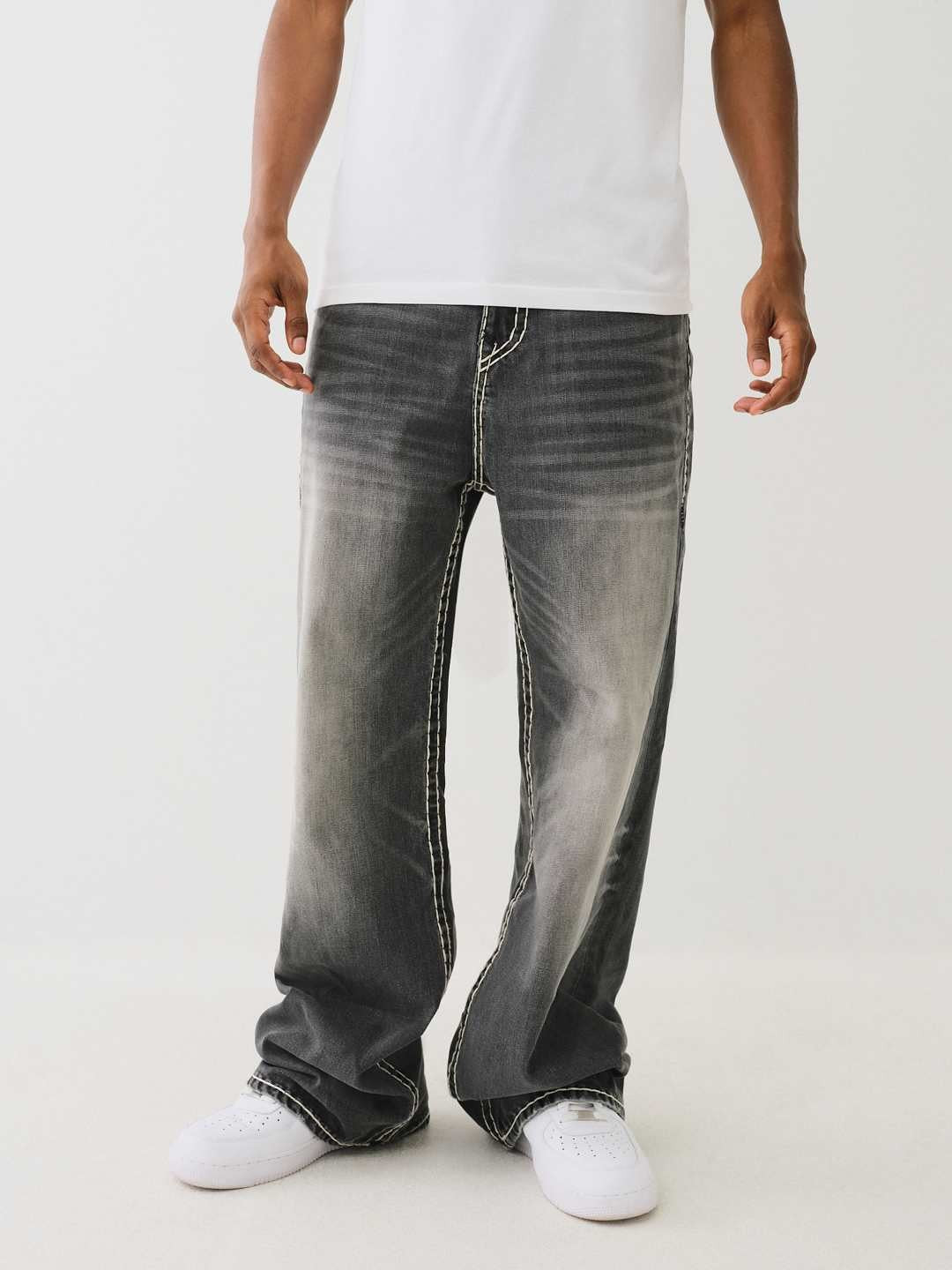 True Religion Jeans Vinny Super T Grey Wash