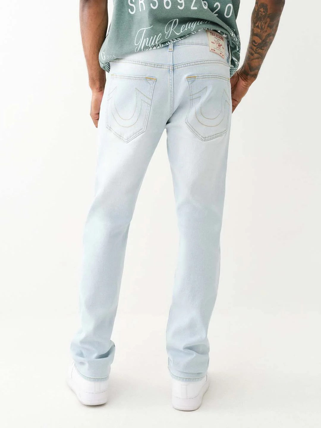 True Religion Jeans Ricky Straight Light Lakeside Wash