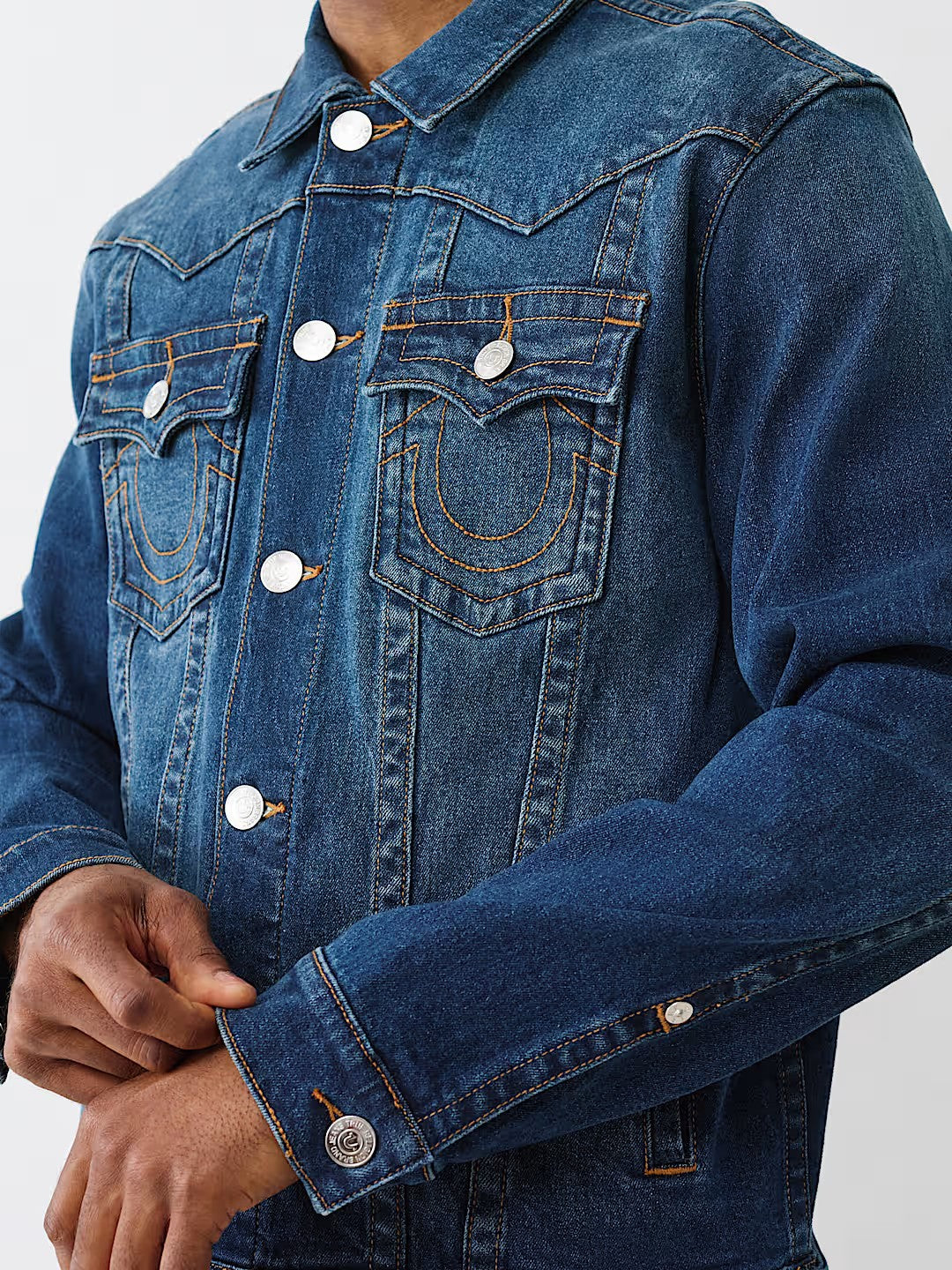 True Religion Jacket Jimmy Damon Dark Wash