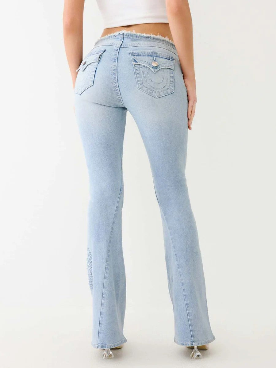 True Religion Jeans Ladies Joey Low Rise Flare Lucerne