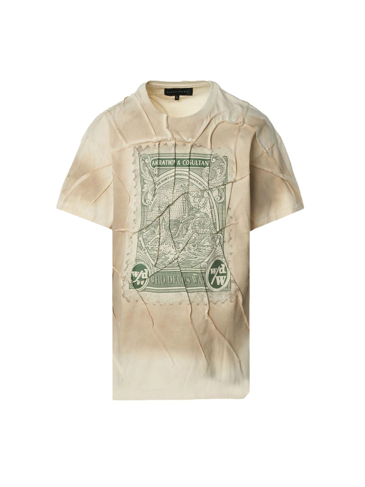 Who Decides War T-Shirt Currency Cream