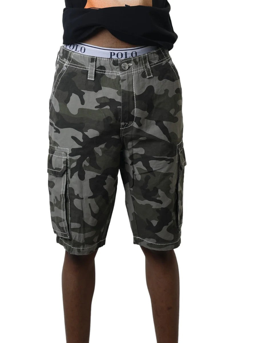 True Religion Shorts Bit Cargo Dusty Camo