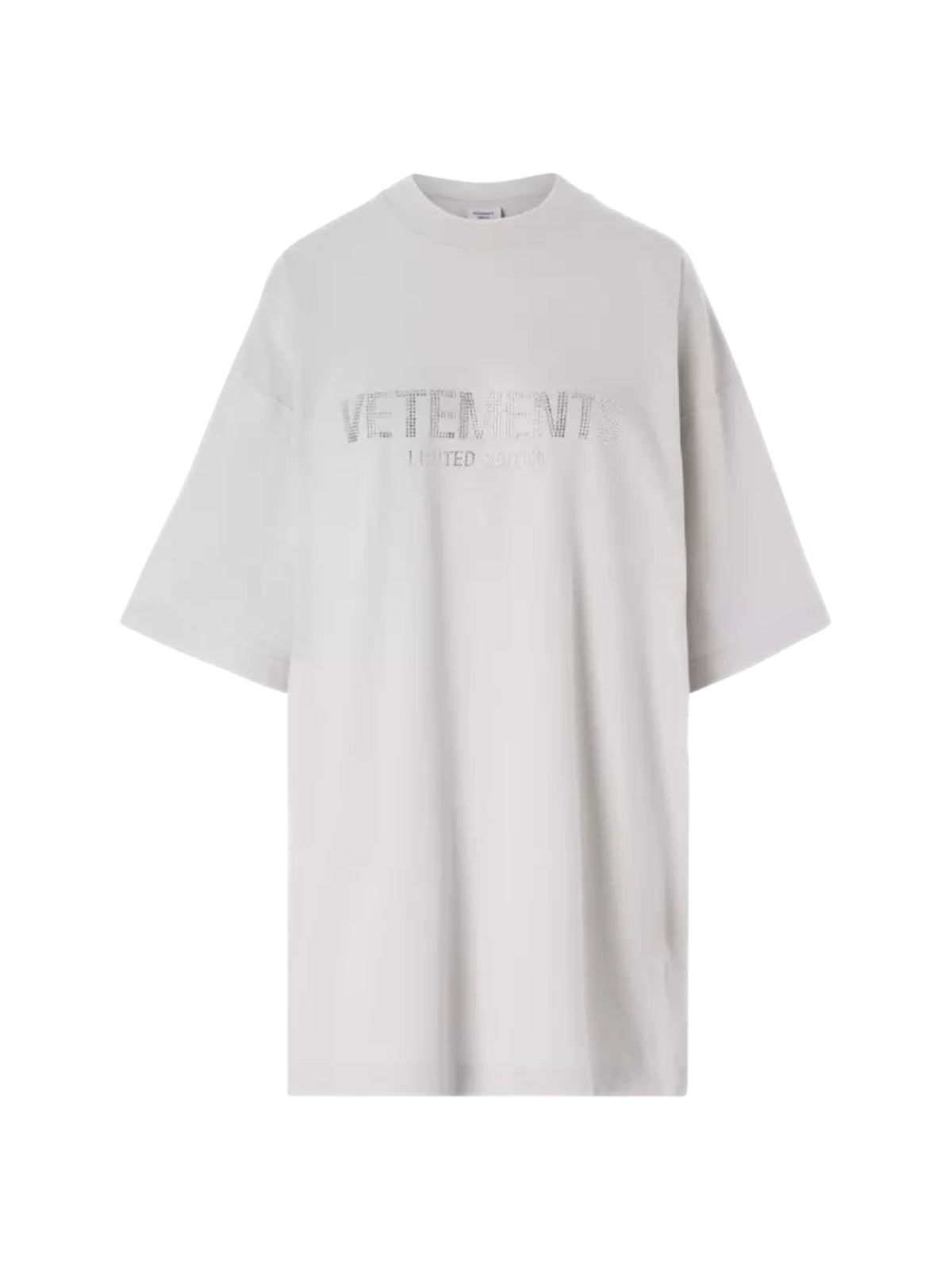 Vetements T-Shirt Limited Crystal Grey