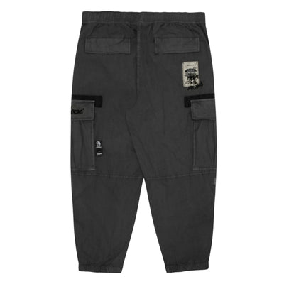 Aape Cargo Pants Pocket Logo Black