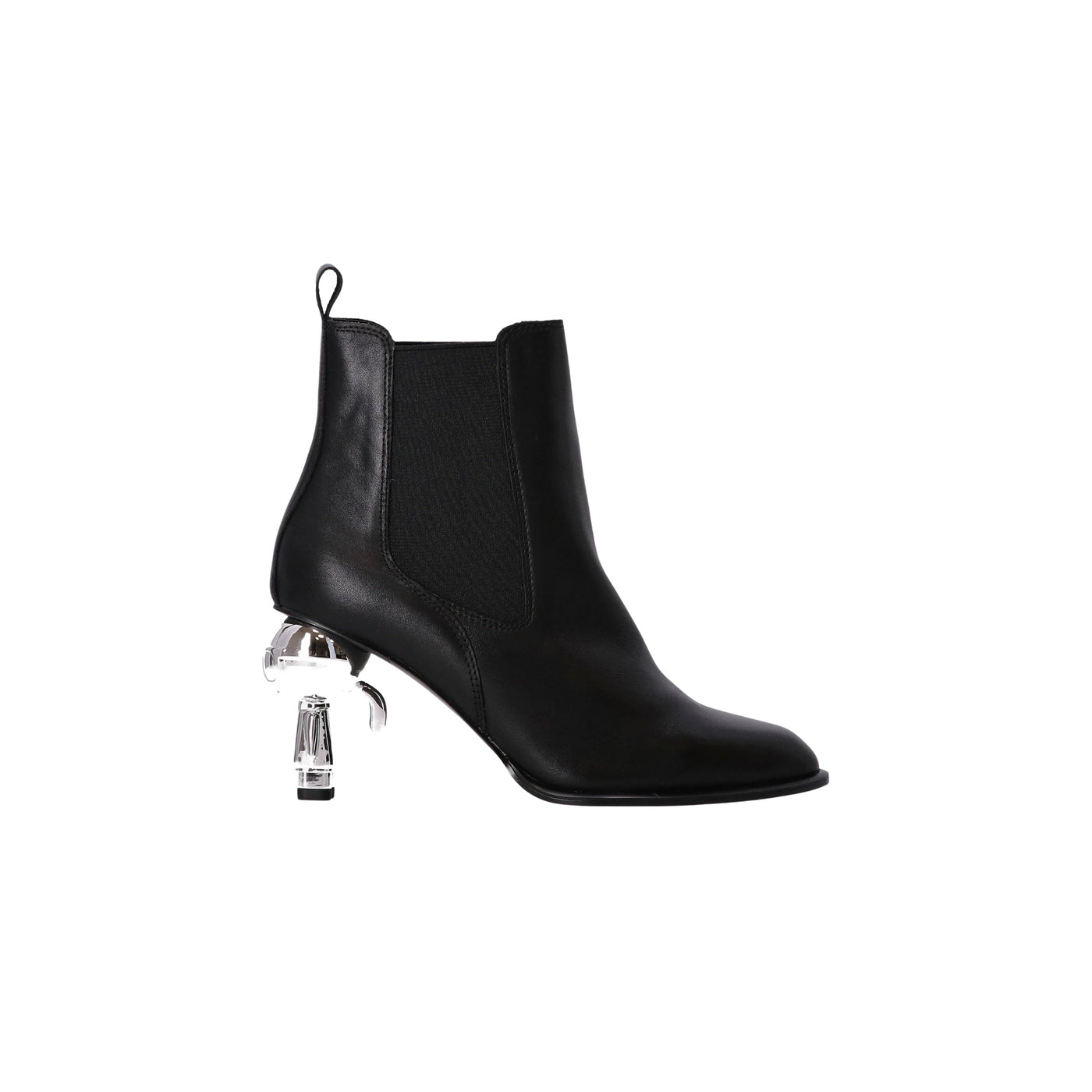 Karl Lagerfeld Boot Heel Ikon Zip Gore Black