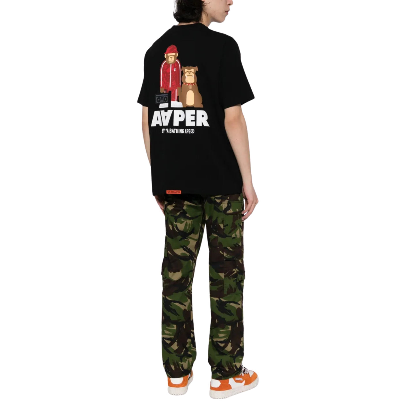 Aape T-Shirt Bravo Ape Black