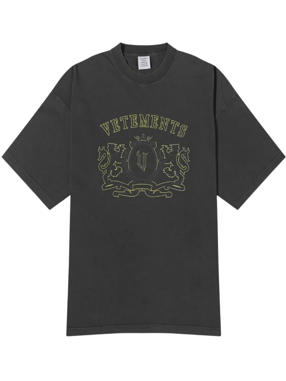 Vetements T-Shirt Graphic Black