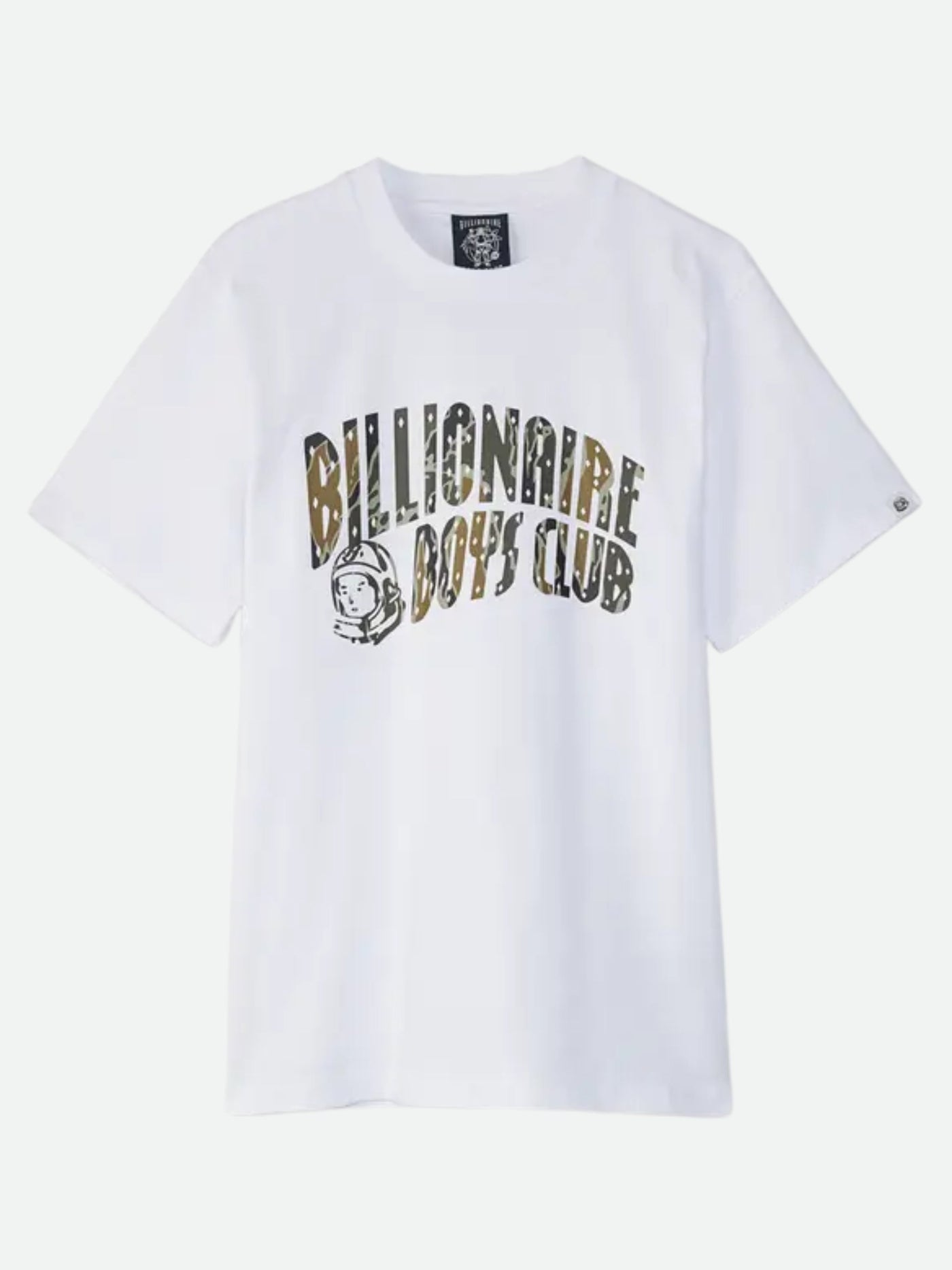 Billionaire Boys Club Crew Camo Arch Logo White
