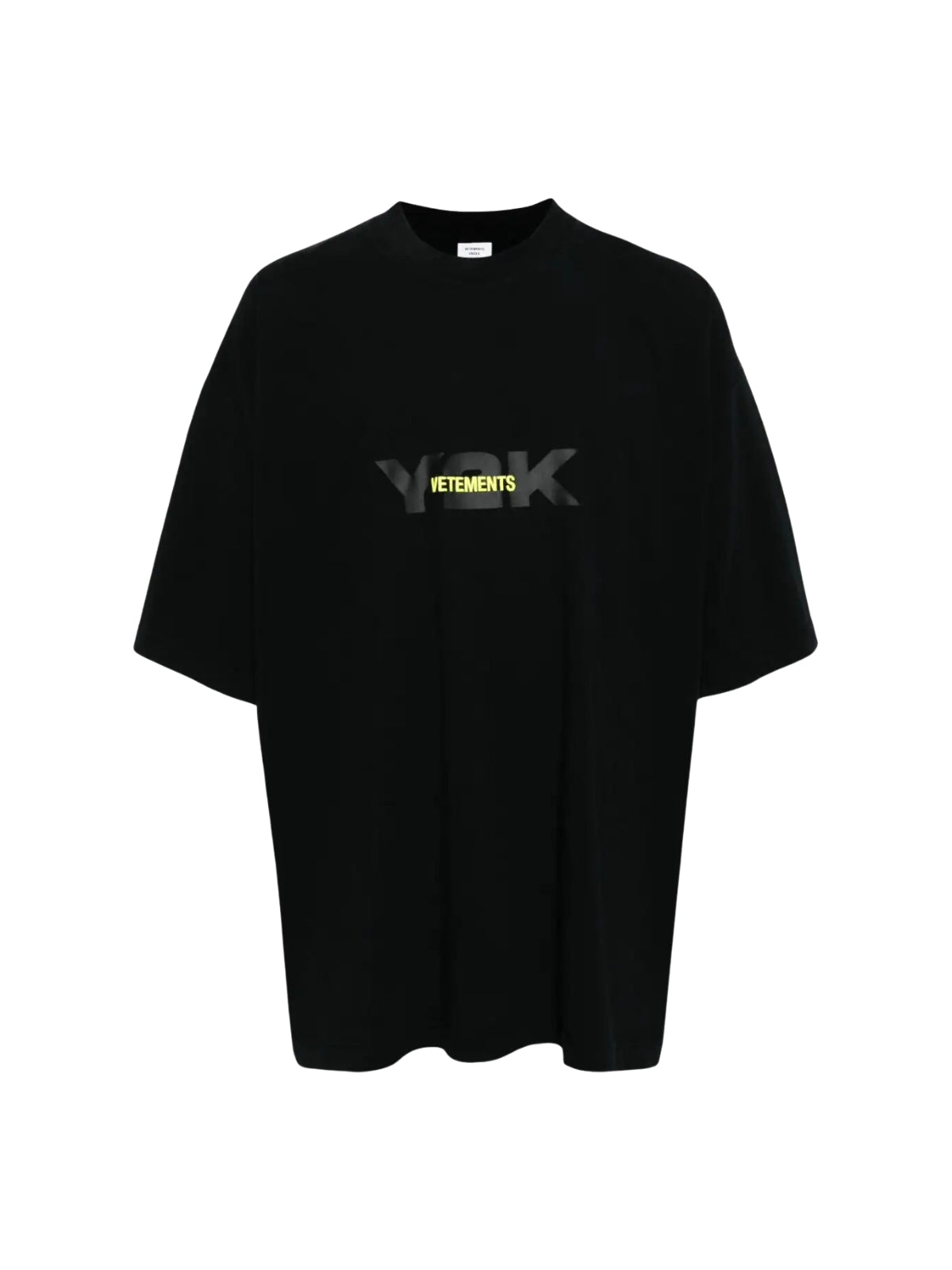 Vetements T-Shirt Y2k Black
