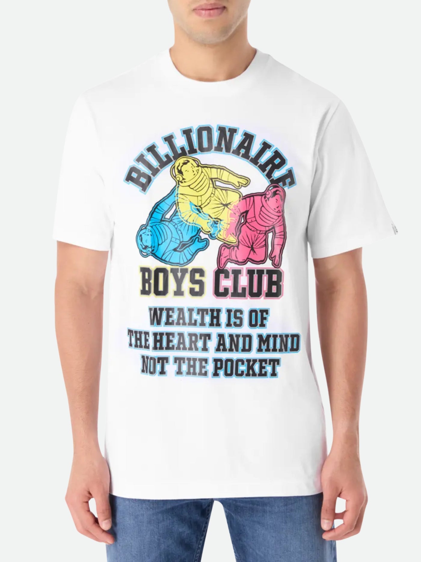 Billionaire Boys Club Crew Heart & Mind White