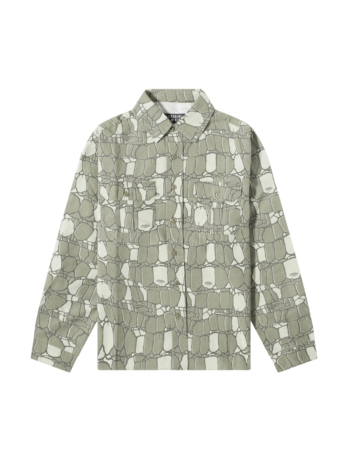 Billionaire Boys Club  Shirt Gator Camo Green