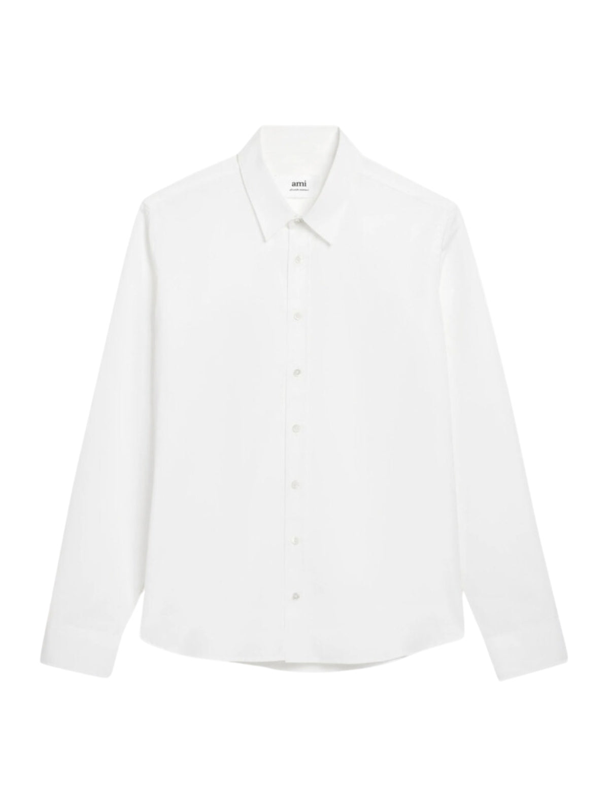 Ami Shirt Long Sleeve White