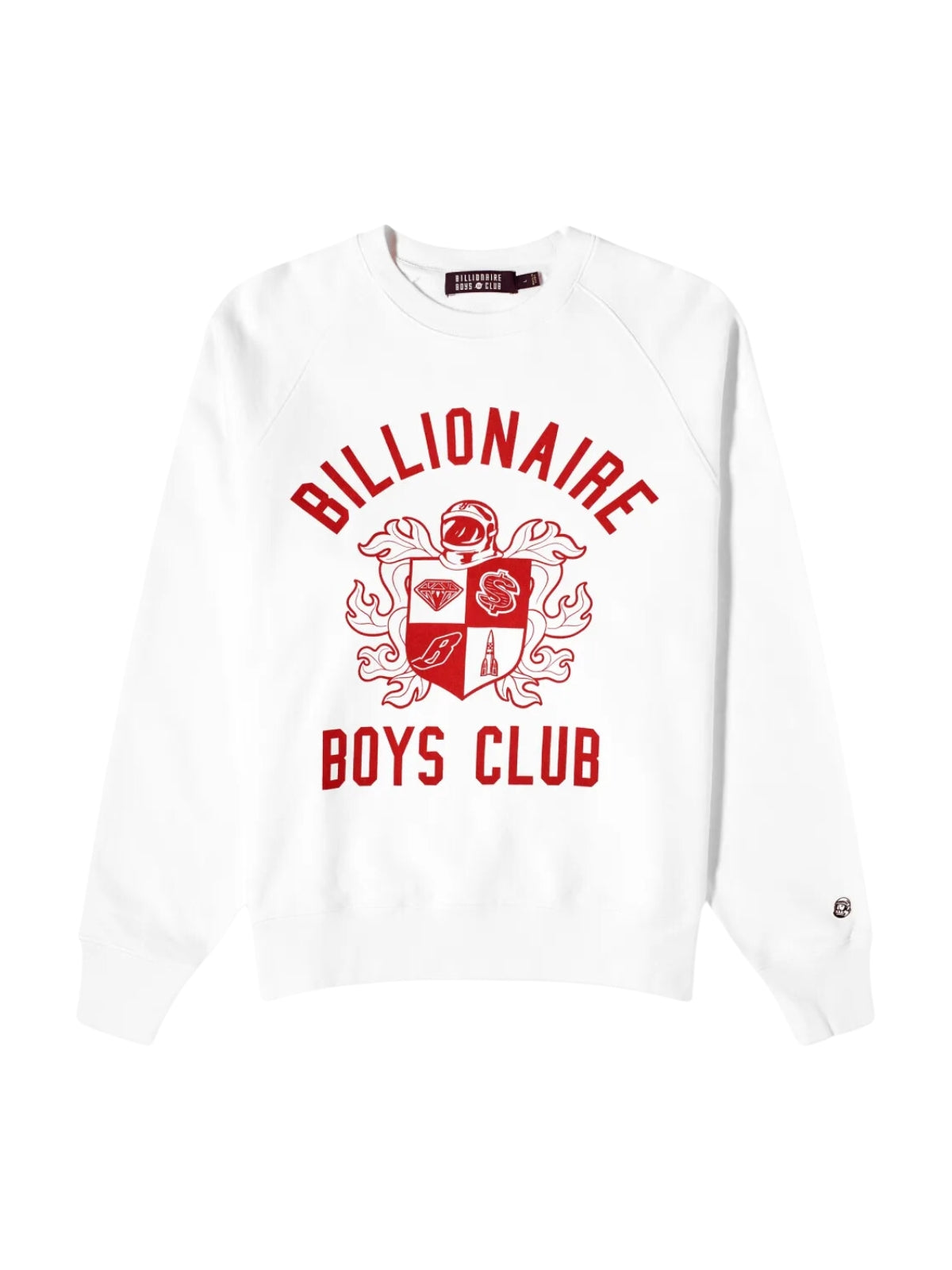 Billionaire Boys Club T-Shirt Crest Logo White