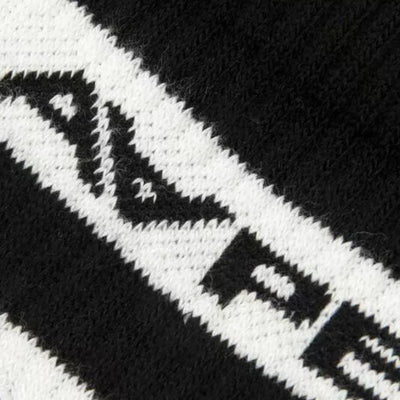 Aape Socks Logo Black-White