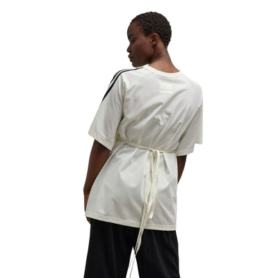 Y-3 Ladies T-Shirt Closure White