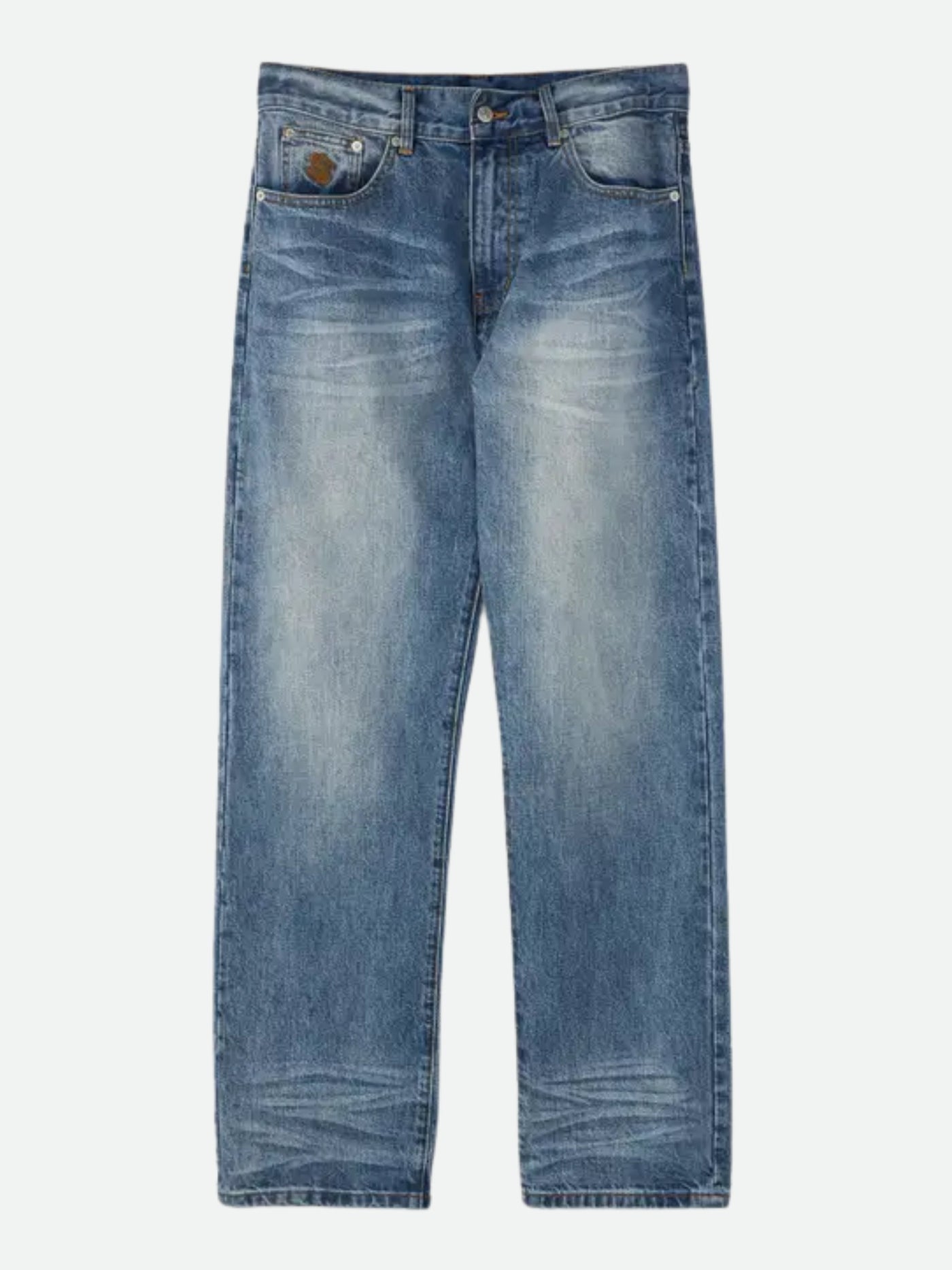 Billionaire Boys Club Jeans Astro Selvedge Denim Heavy Wash Blue