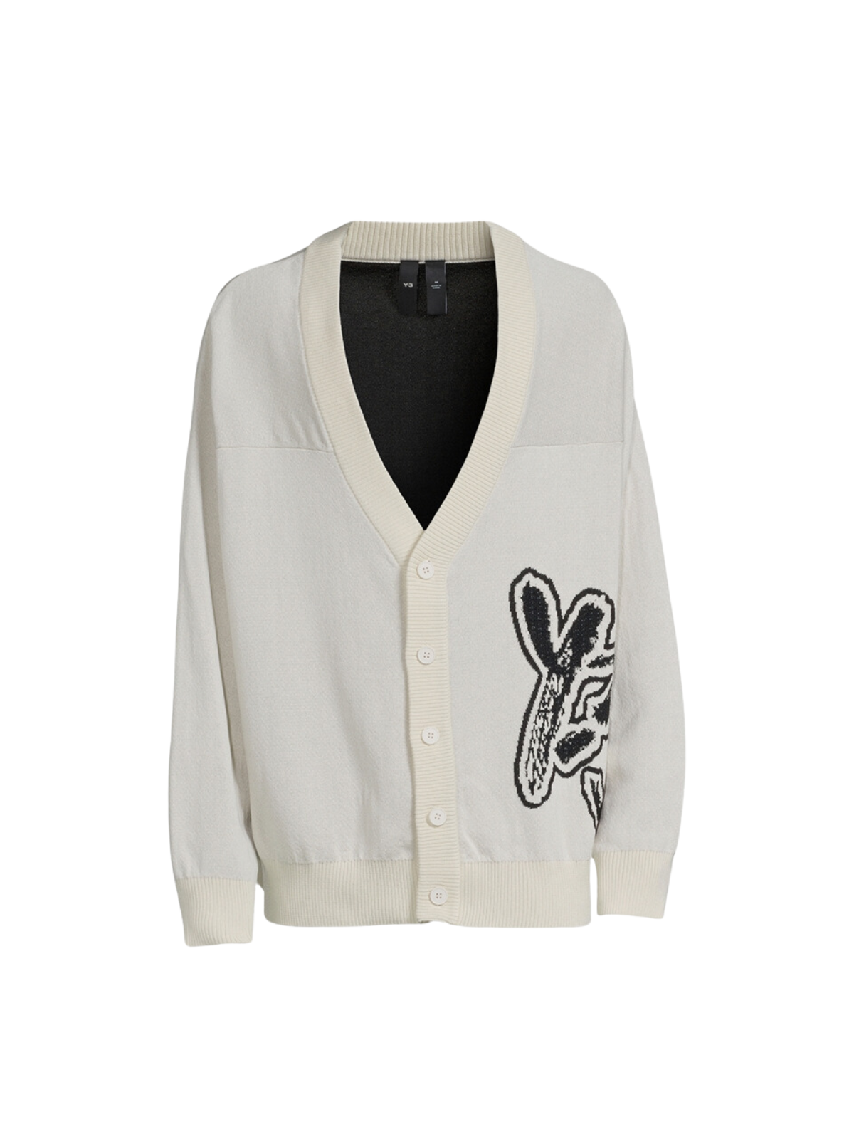 Y-3 Sweater Knit Logo Off-White