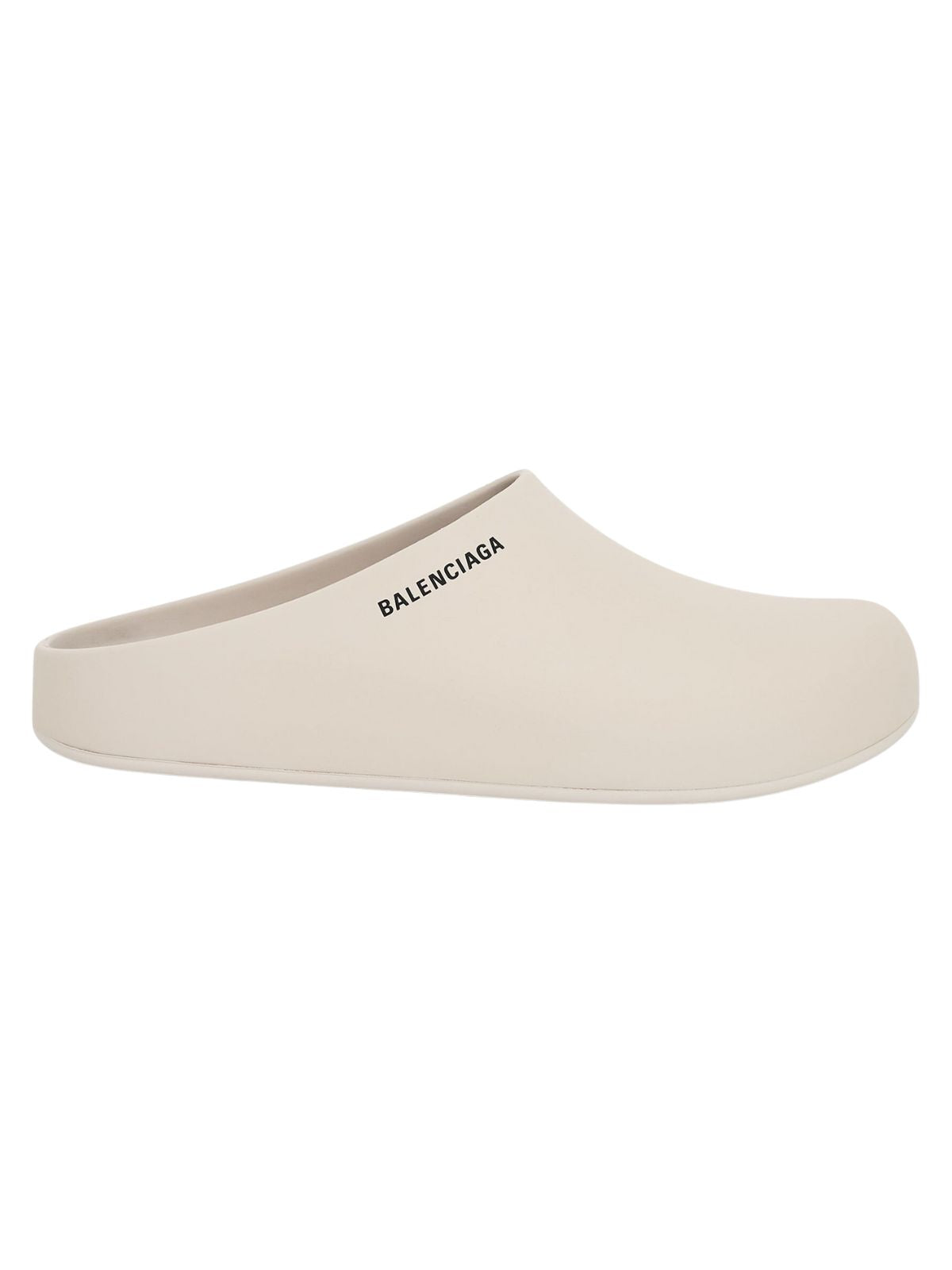 Balenciaga Slide Logo White