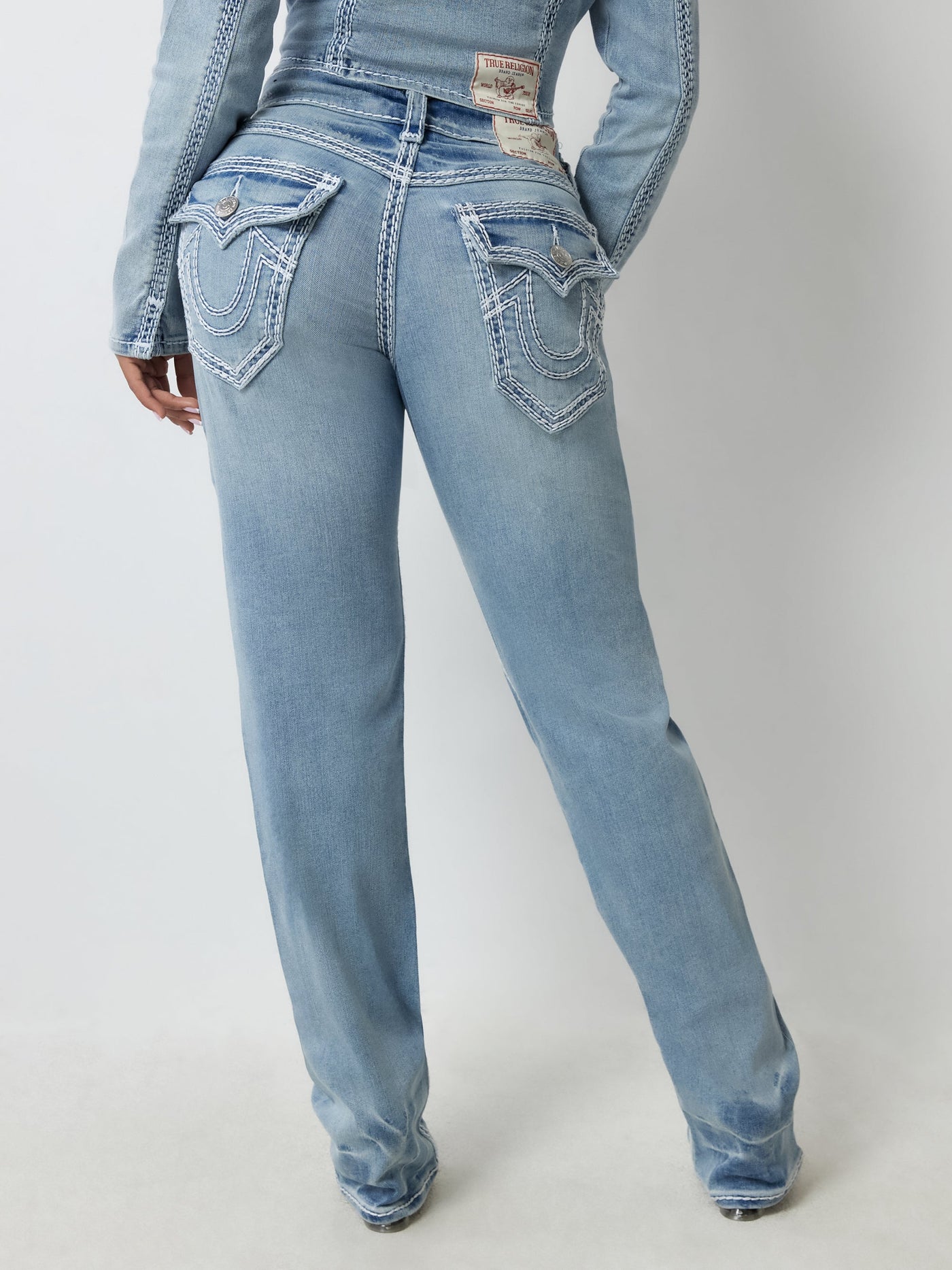 True Religion Ricki Rlxd Strt Flap Super Qt Horizon Henge