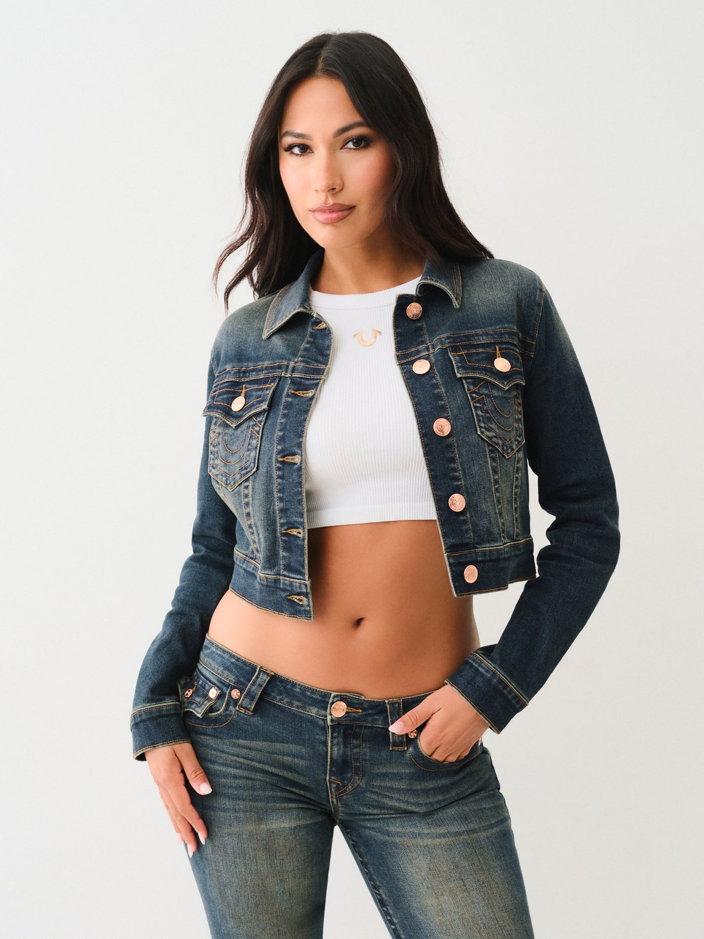 True Religion Shrunken Jacket Amestoy