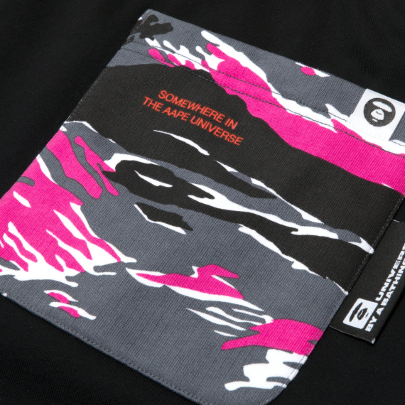 Aape Shorts Jump Logo Black