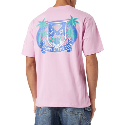 Billionaire Boys Club T-Shirttropical Crest Pink