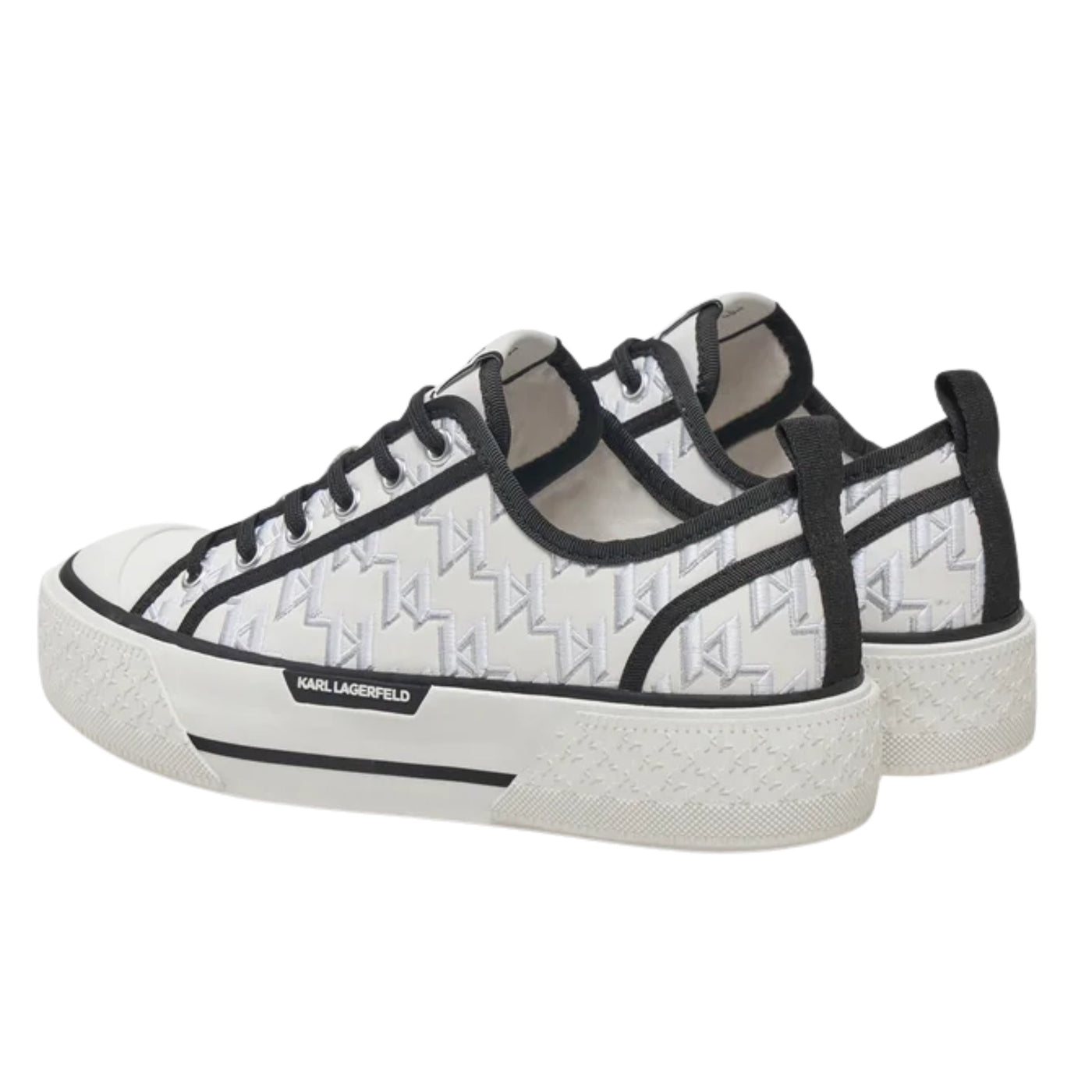 Karl Lagerfeld Sneaker Ladies Kampus Max Iii White-Black