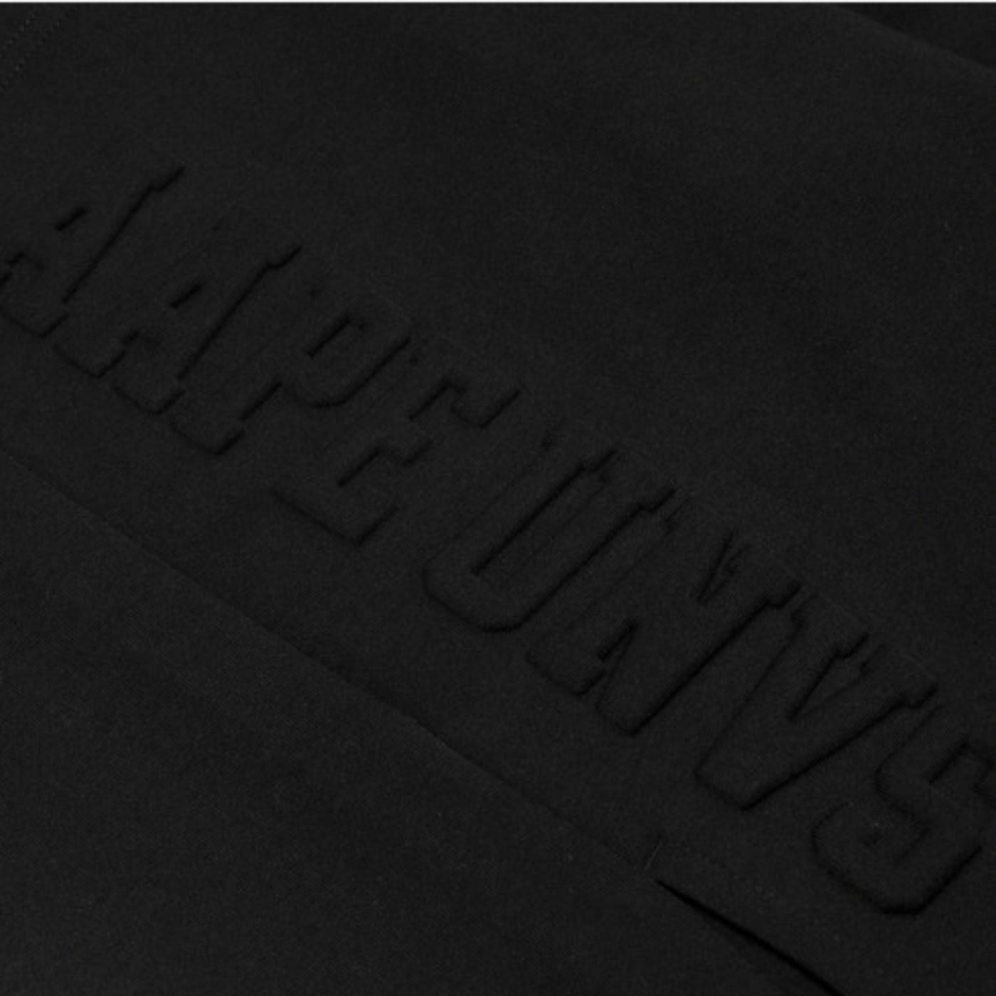 Aape Shorts Embroidered Logo Black