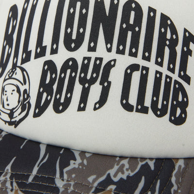 Billionaire Boys Club Cap Trucker Arch Logo Khaki-Camo