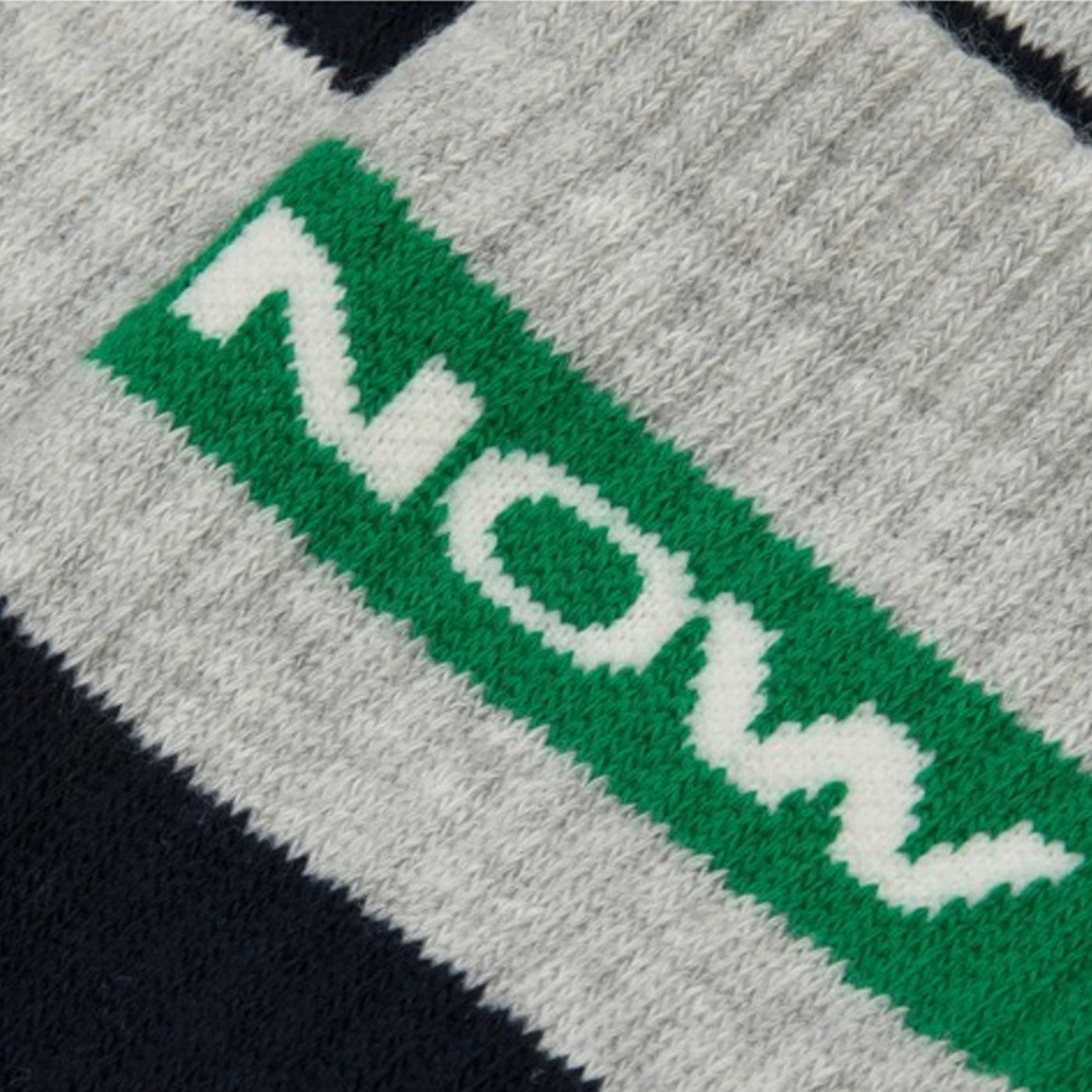 Aape Socks Logo Heather White