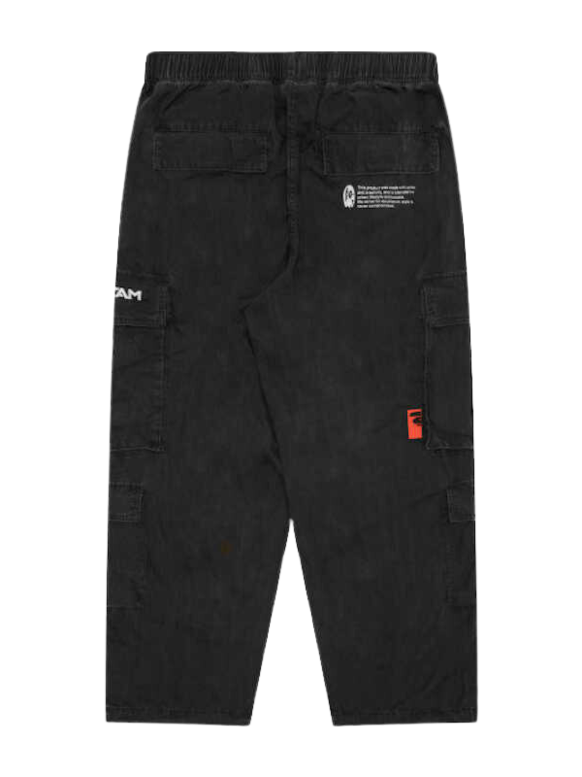 Aape Cargo Pants Logo Black