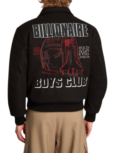Billionaire Boys Club Jacket Collared Varsity Black