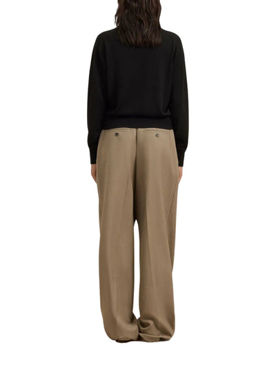 Ami Sweater Heavy Loopback Logo Black