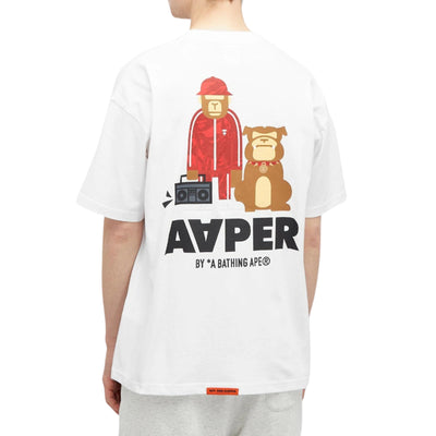 Aape T-Shirt Bravo Ape White