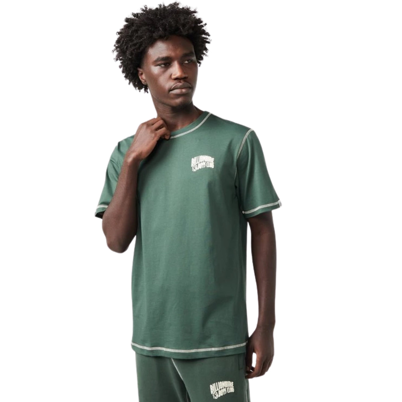 Billionaire Boys Club T-Shirt Puff Small Arch Logo Green